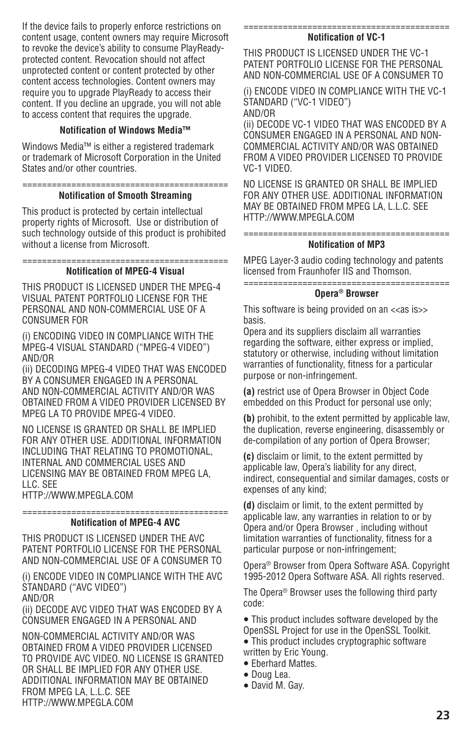 Sony KDL-55HX750 User Manual | Page 23 / 28