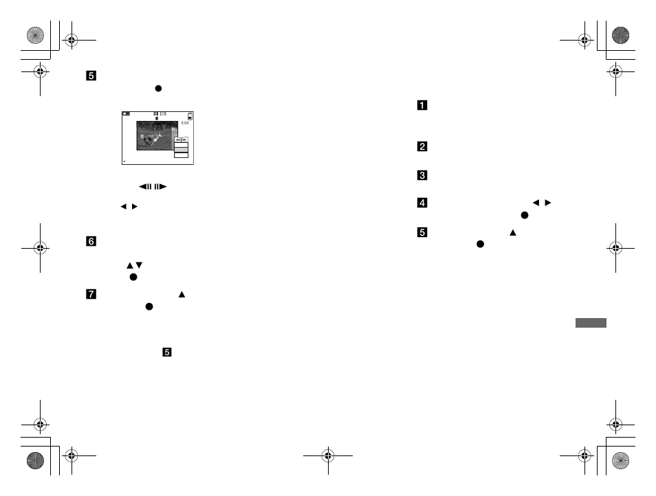 Deleting unnecessary portions of a movie, Deleting unnecessary portions of a, Movie | Sony DSC-P71 User Manual | Page 79 / 108