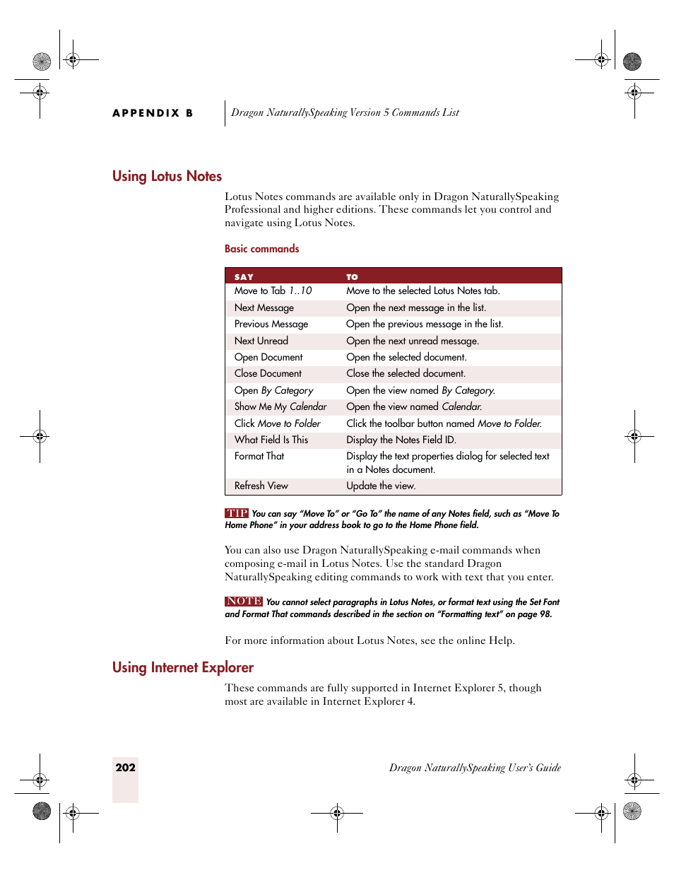 Using internet explorer | Sony ICD-R100VTP User Manual | Page 208 / 222