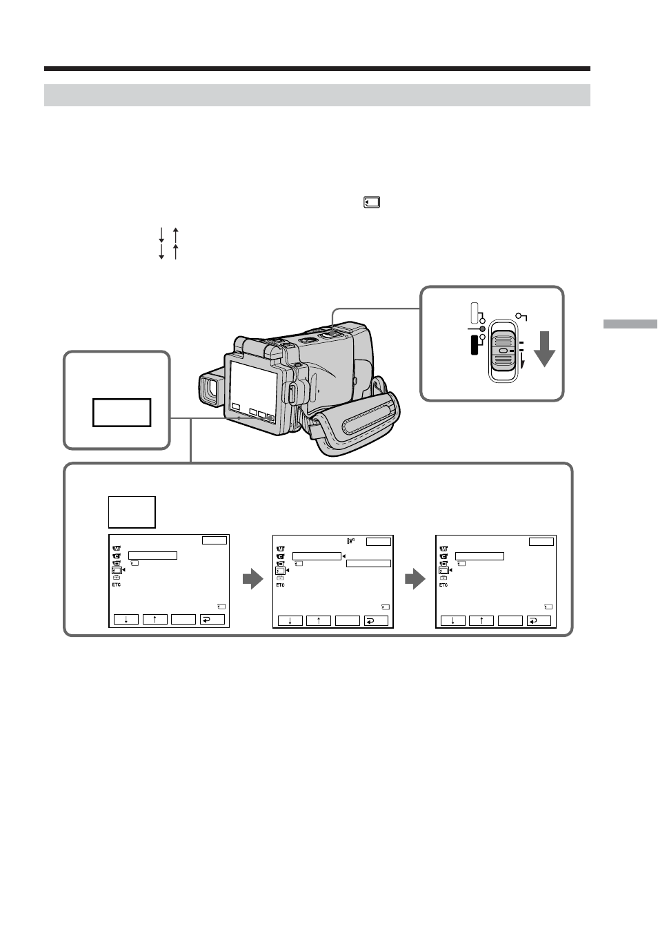 Menu | Sony DCR-IP210 User Manual | Page 107 / 220