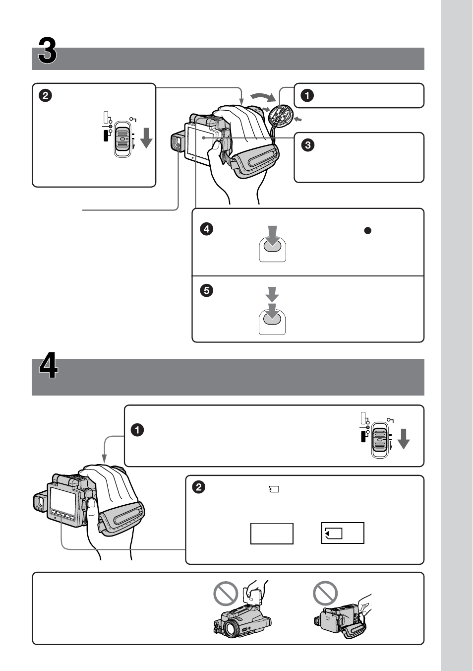 Monitoring the still image on the lcd screen, Play pb, P. 111) | P. 136) | Sony DCR-IP210 User Manual | Page 13 / 220