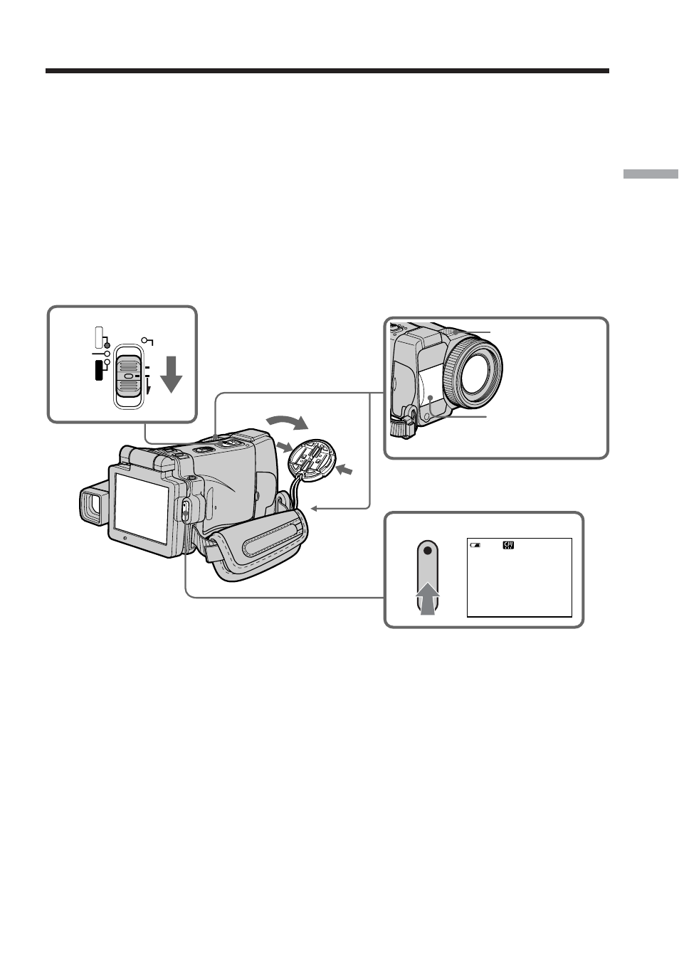 Recording – basics, Recording a picture | Sony DCR-IP210 User Manual | Page 29 / 220