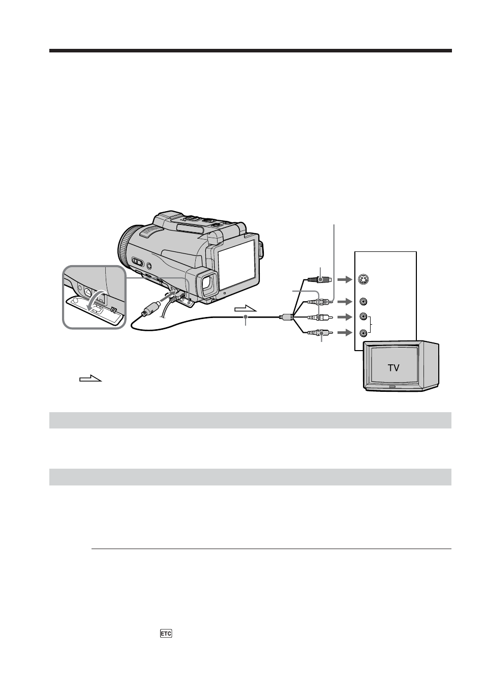 Viewing the recording on tv | Sony DCR-IP210 User Manual | Page 46 / 220