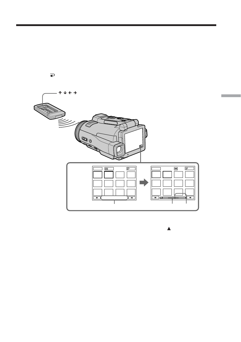 Searching for a scene – multi-picture search | Sony DCR-IP210 User Manual | Page 75 / 220