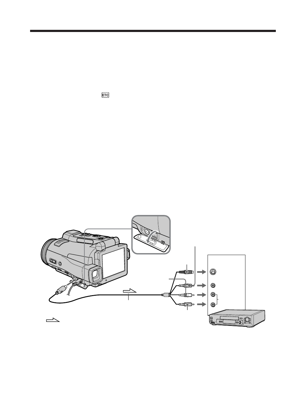 Editing, Dubbing a tape | Sony DCR-IP210 User Manual | Page 80 / 220