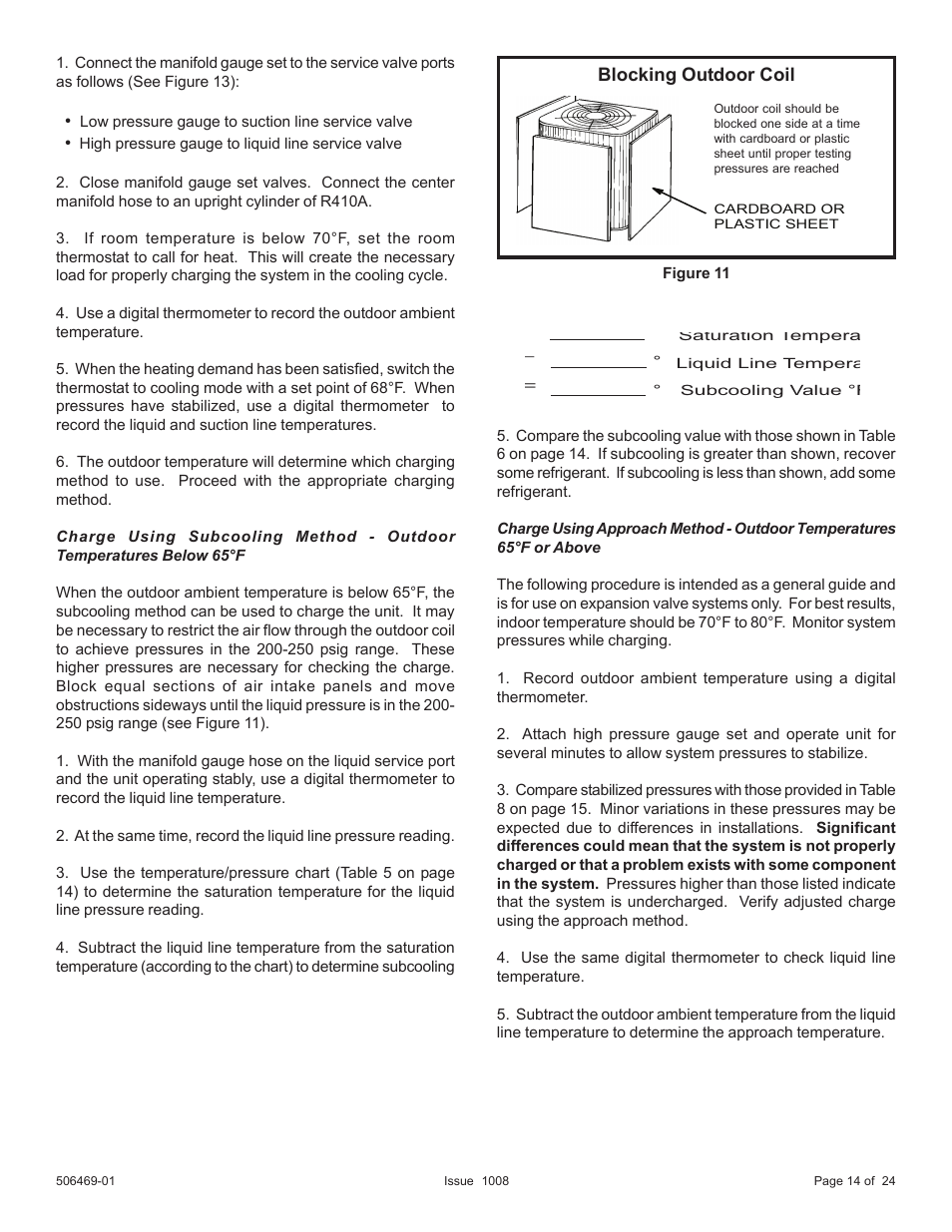 Allied Air Enterprises 4AC18LT User Manual | Page 14 / 24