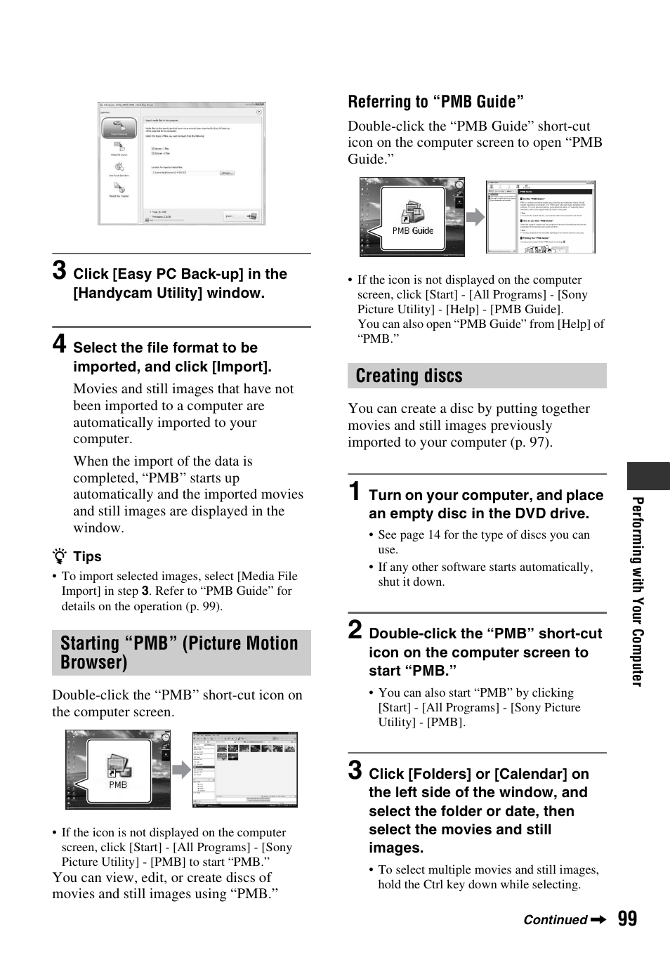 P. 99) | Sony DCR-DVD850 User Manual | Page 99 / 159