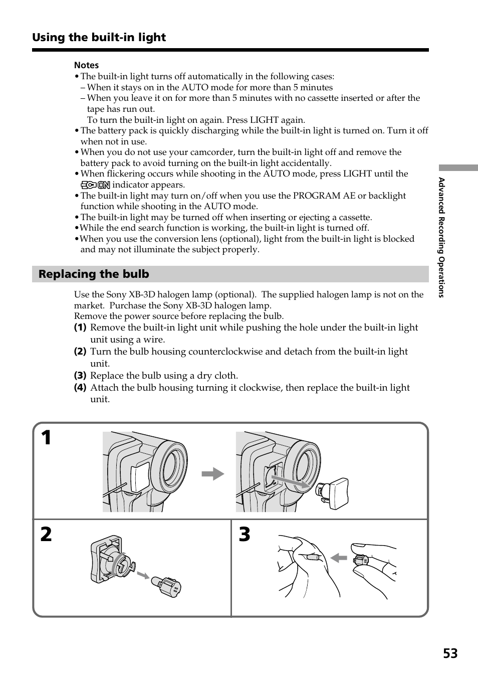 Sony DCR-TRV130 User Manual | Page 53 / 112