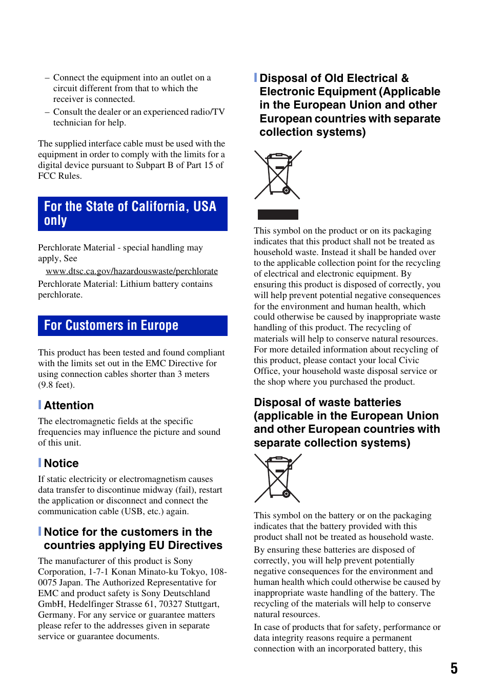 Sony DSC-T2 User Manual | Page 5 / 44