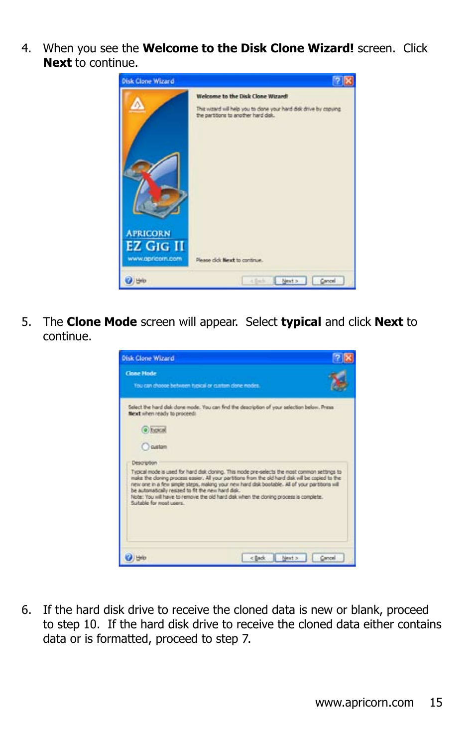 Apricorn EZ Bus DTS User Manual | Page 15 / 44