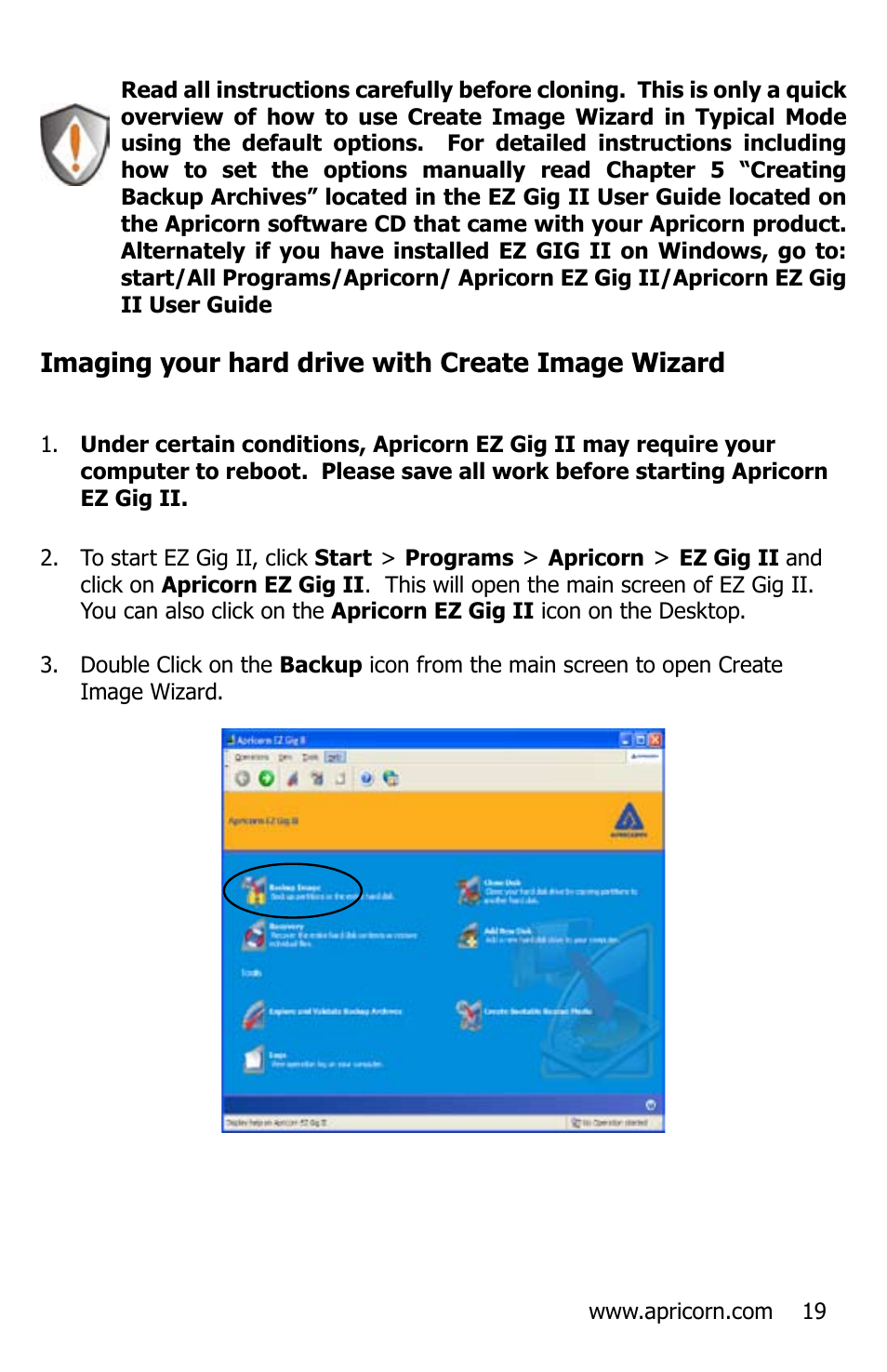 Apricorn EZ Bus DTS User Manual | Page 19 / 44