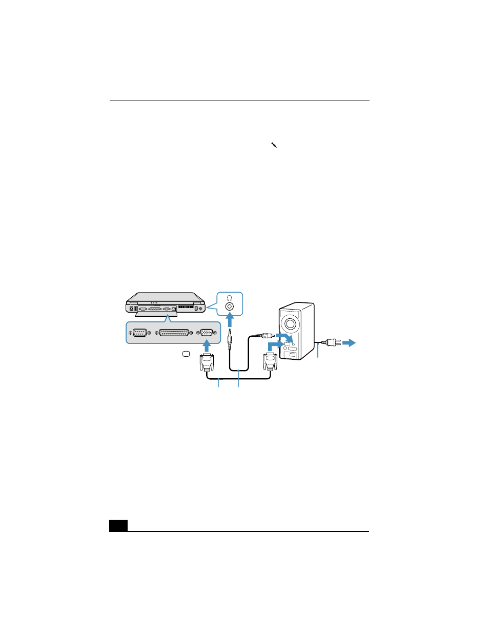 To connect a projector, To select a display, To connect a projector to select a display | Sony PCG-FX370K User Manual | Page 52 / 166