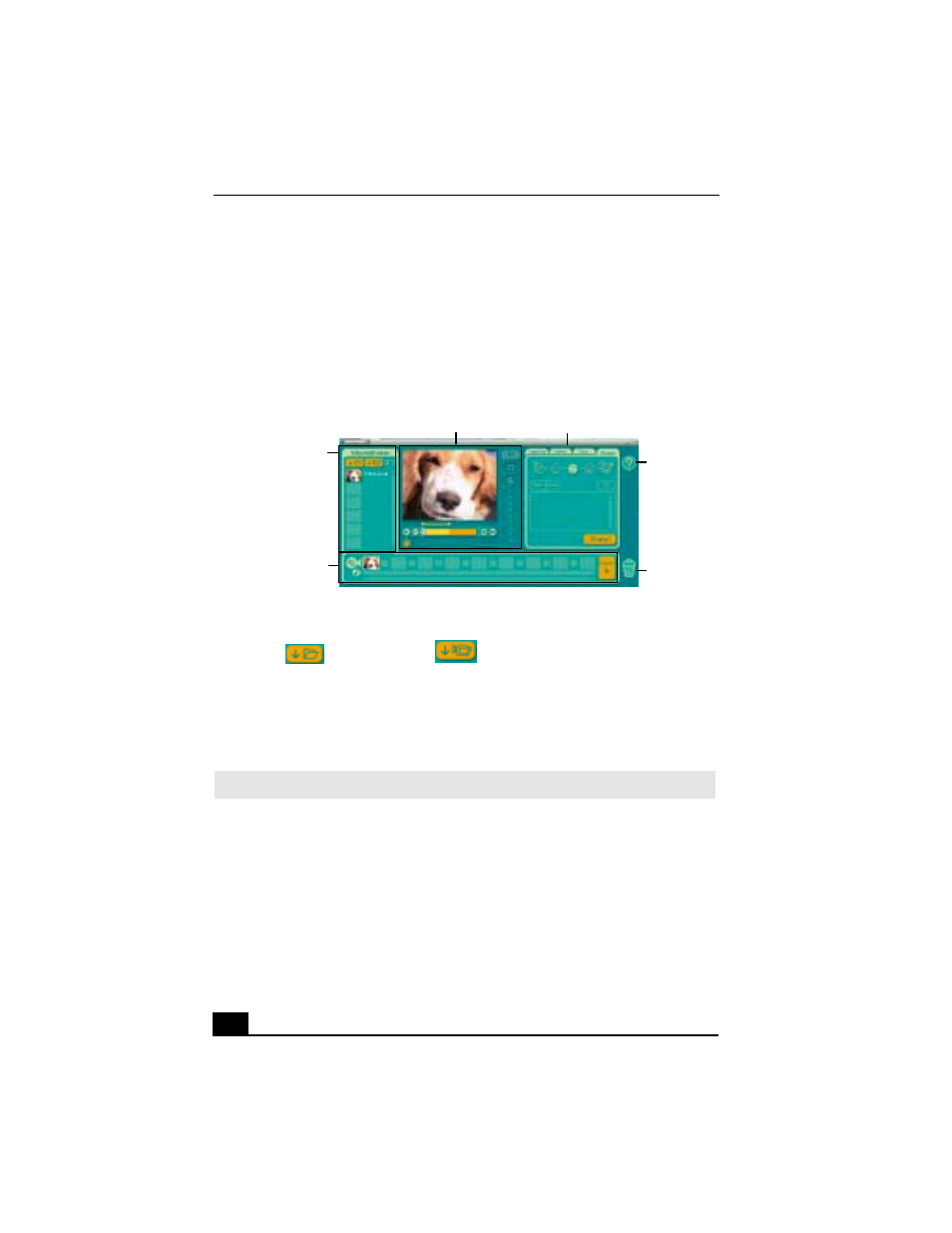 Movieshaker, To import images and sound clips, To create a movie using shaker | Sony PCG-FX370K User Manual | Page 94 / 166