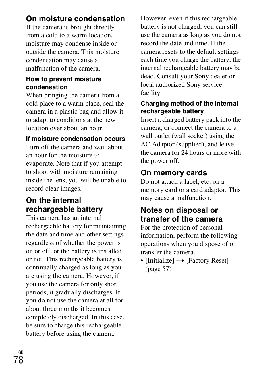 Sony NEX-3NL User Manual | Page 78 / 88