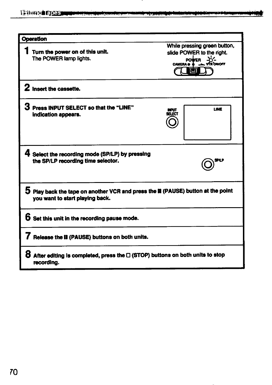 Sony GV-500 User Manual | Page 70 / 84