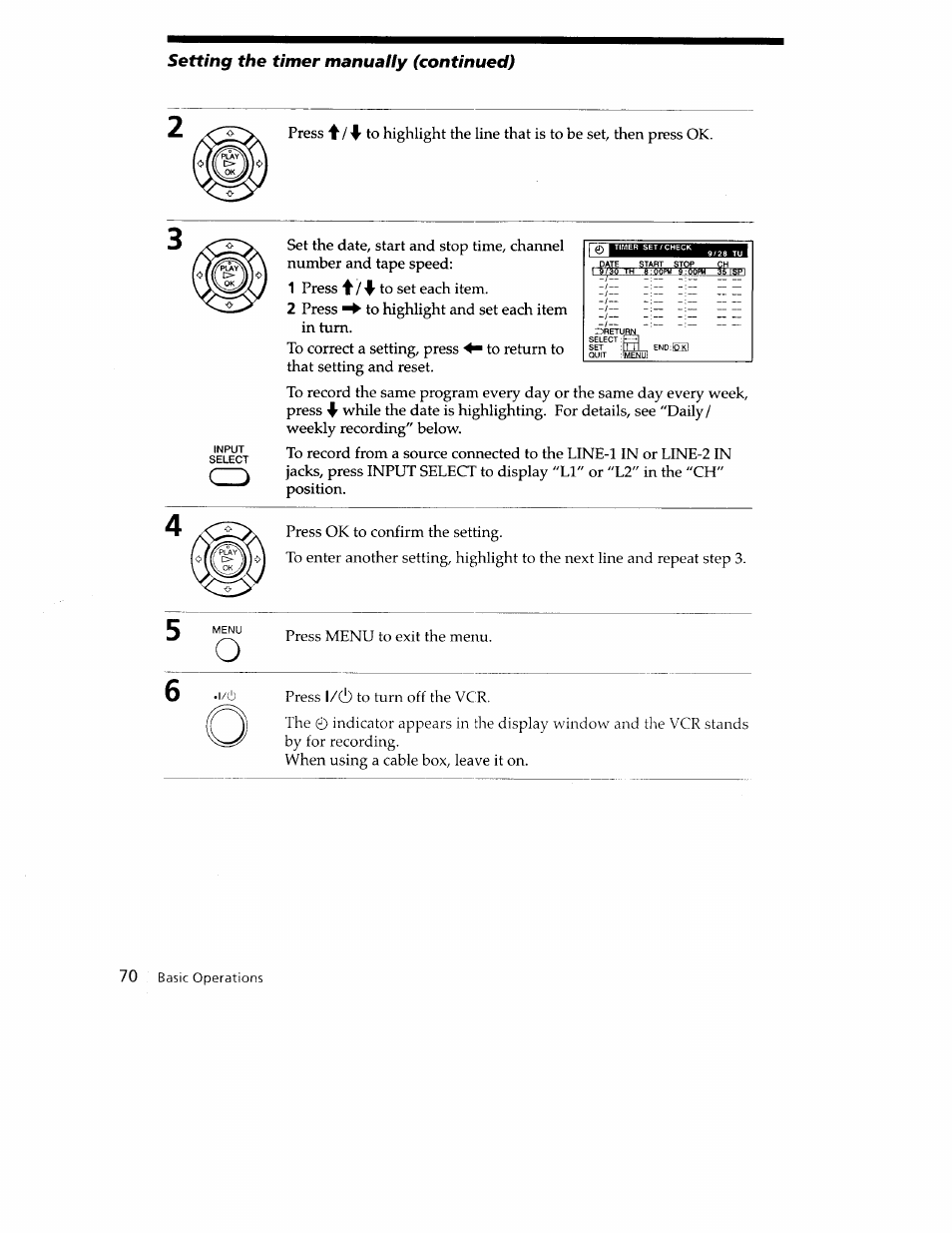 Sony SLV-779HF User Manual | Page 70 / 100