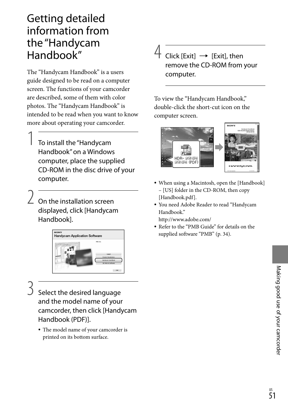 Sony HDR-XR100 User Manual | Page 51 / 130