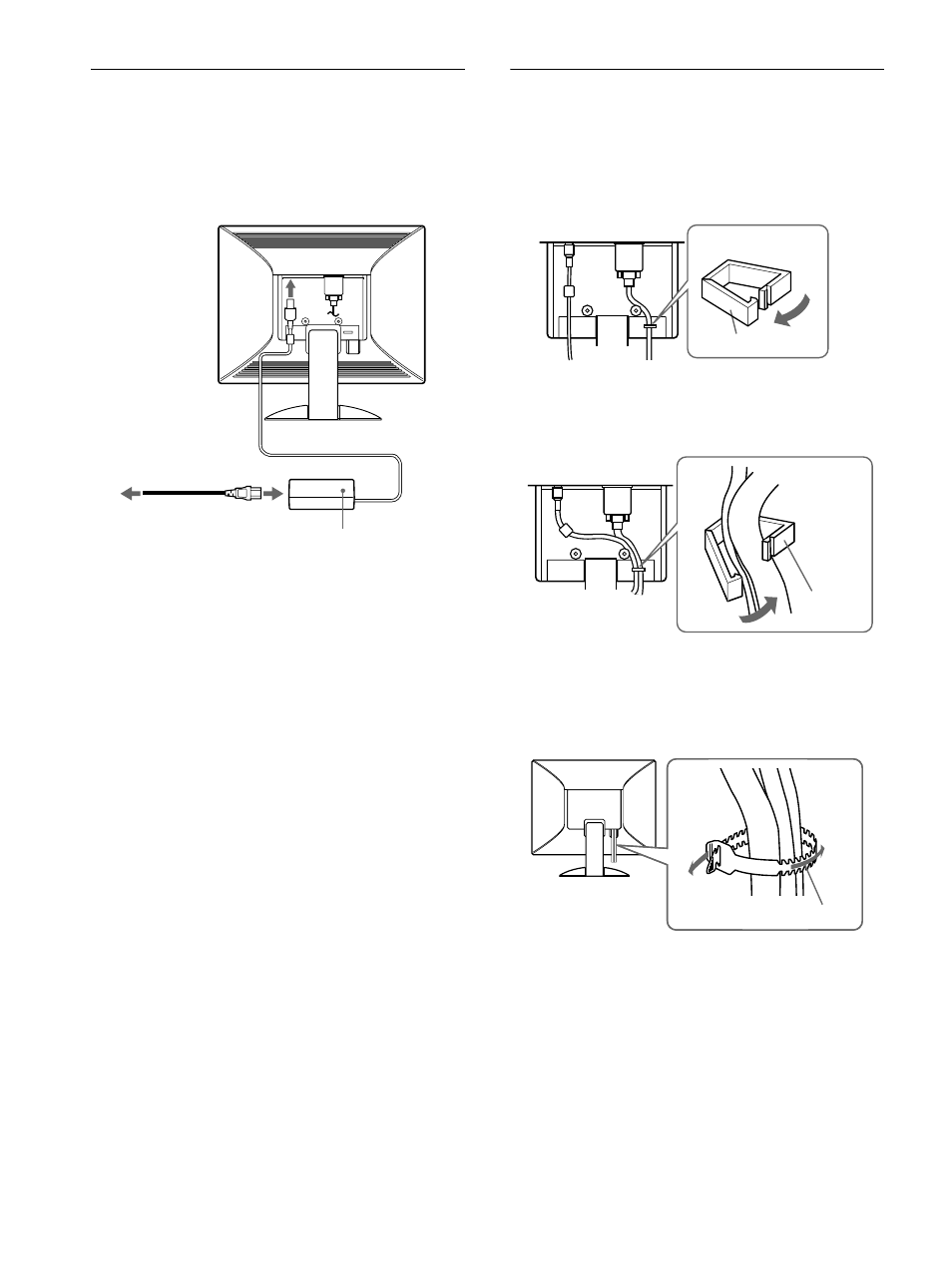 Etape 2 : branchez le câble d’alimentation, Etape 2 : br, Etape 3 : v | 8etape 2 : branchez le câble d’alimentation | Sony SDM-S91 User Manual | Page 28 / 108