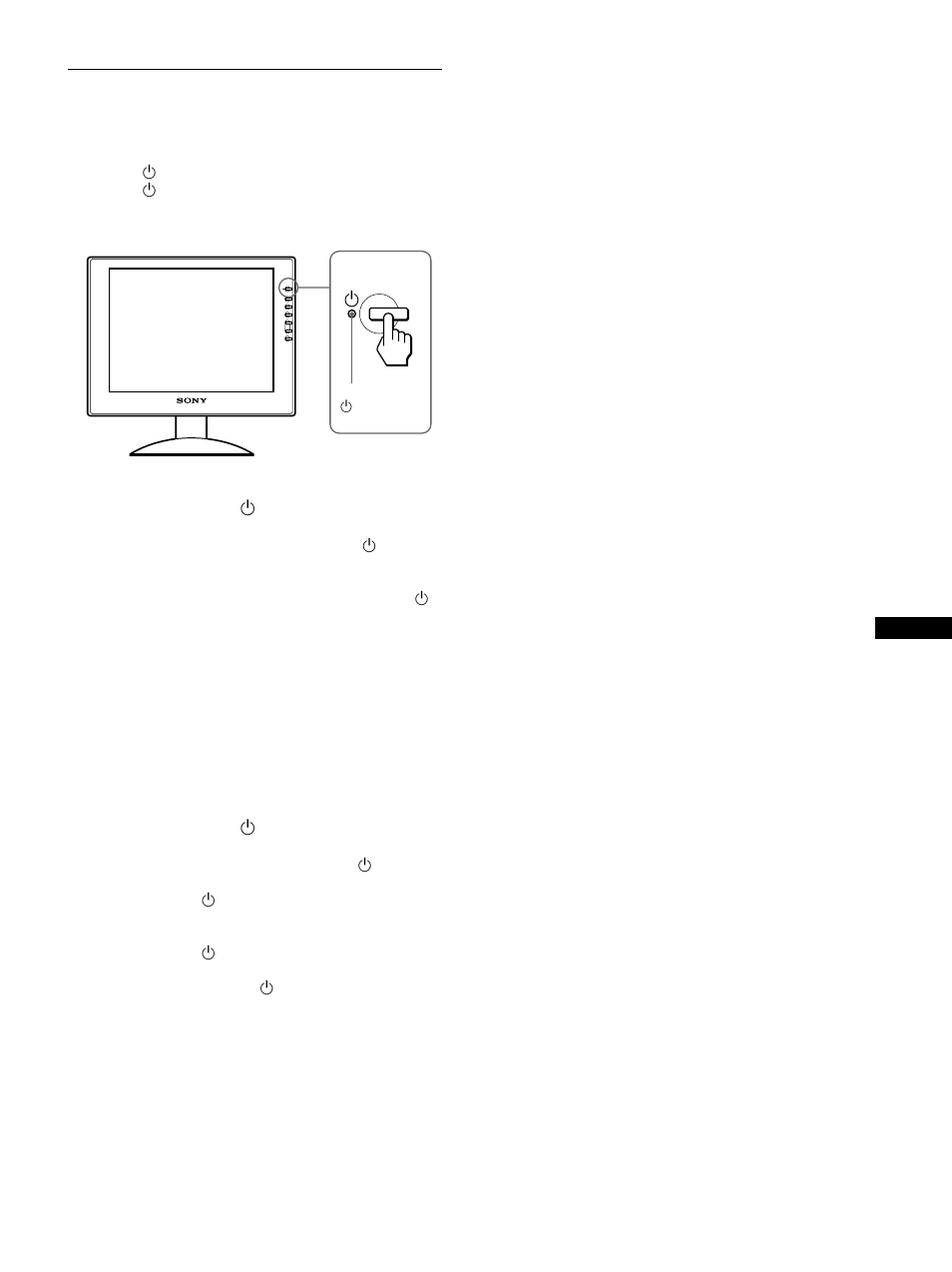 Selbstdiagnosefunktion, Seite 21, Seite 21) | Sony SDM-S91 User Manual | Page 61 / 108