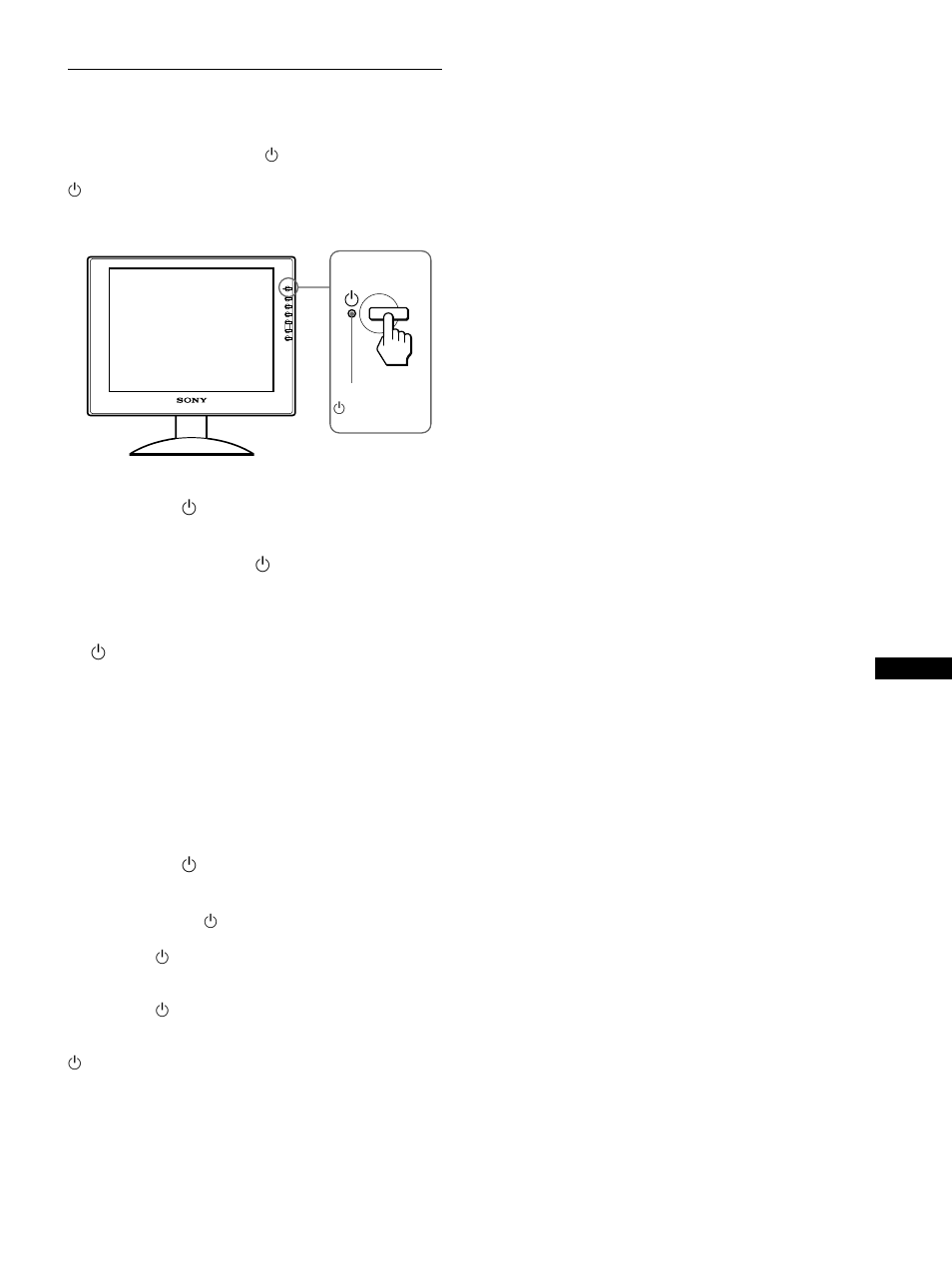 Función de autodiagnóstico | Sony SDM-S91 User Manual | Page 81 / 108