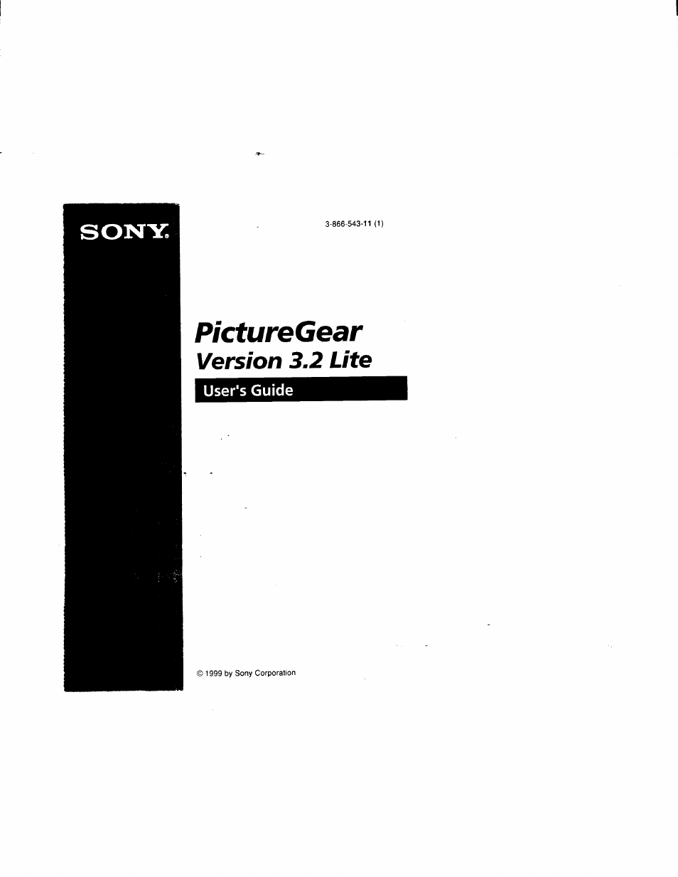 Picturegear, Version 3.2 lite | Sony DCR-TRV510 User Manual | Page 109 / 136