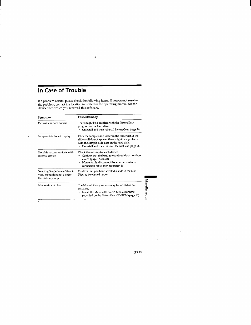 Sony DCR-TRV510 User Manual | Page 135 / 136