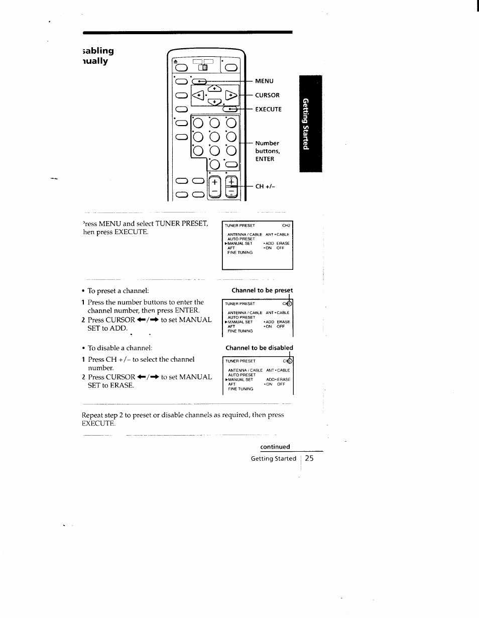 Abling, Lually, Cd cd cd c3 | Abling lually | Sony SLV-690HF User Manual | Page 25 / 59