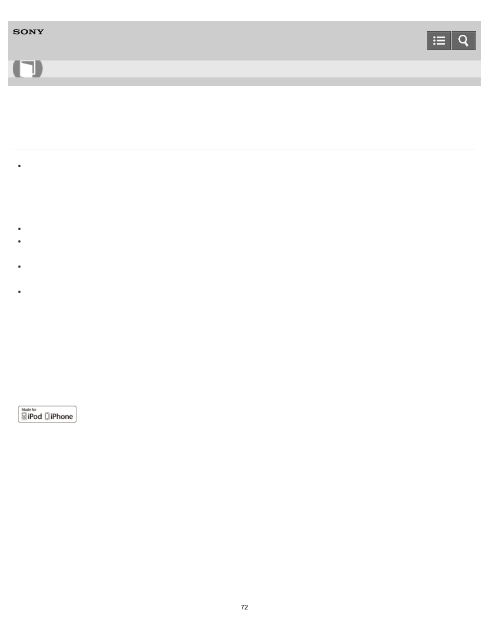 Trademarks, Help guide | Sony UDA-1 User Manual | Page 72 / 79