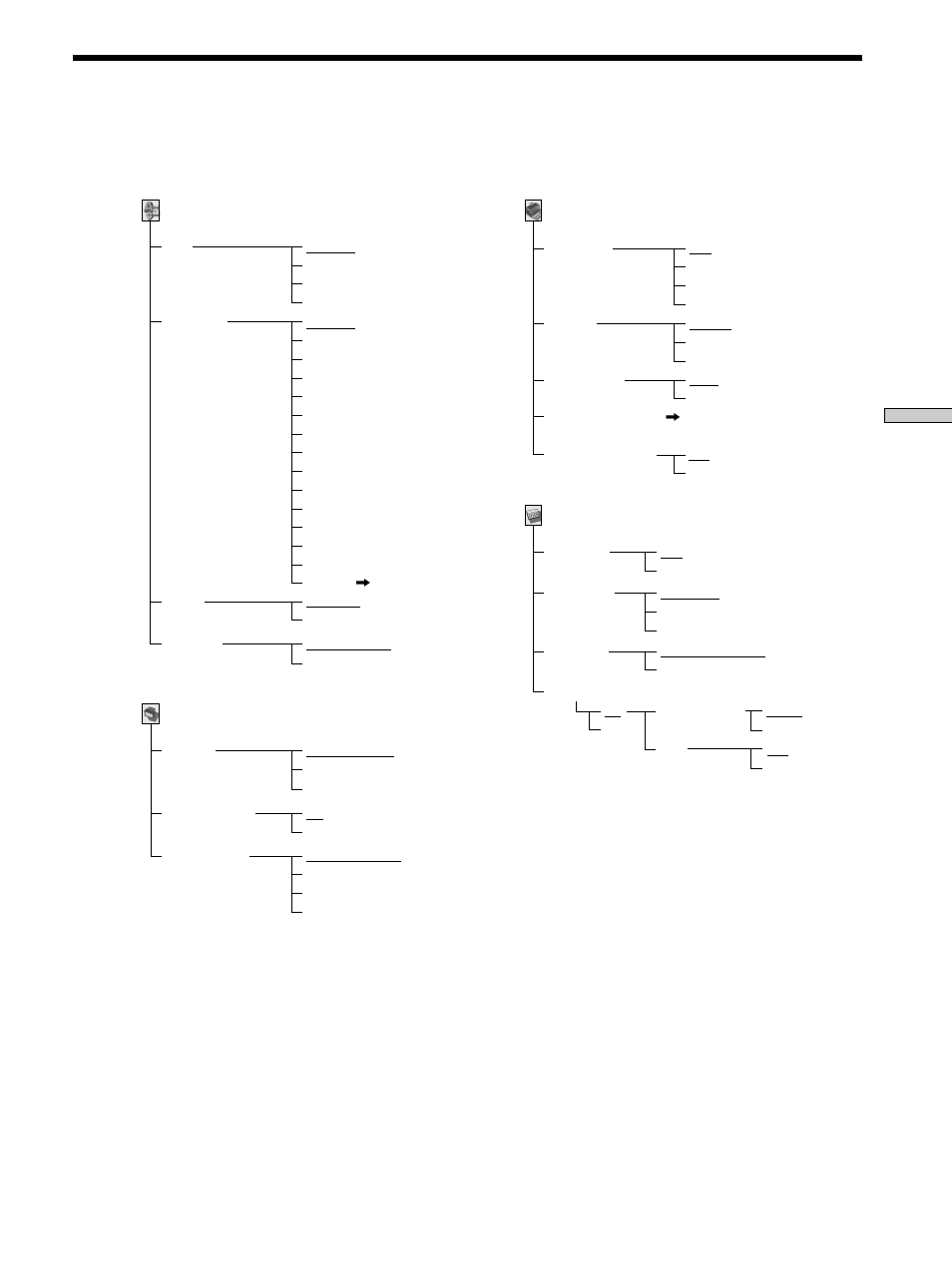 Setup display item list, Setup display item list 45 | Sony DAV-L8000 User Manual | Page 45 / 68