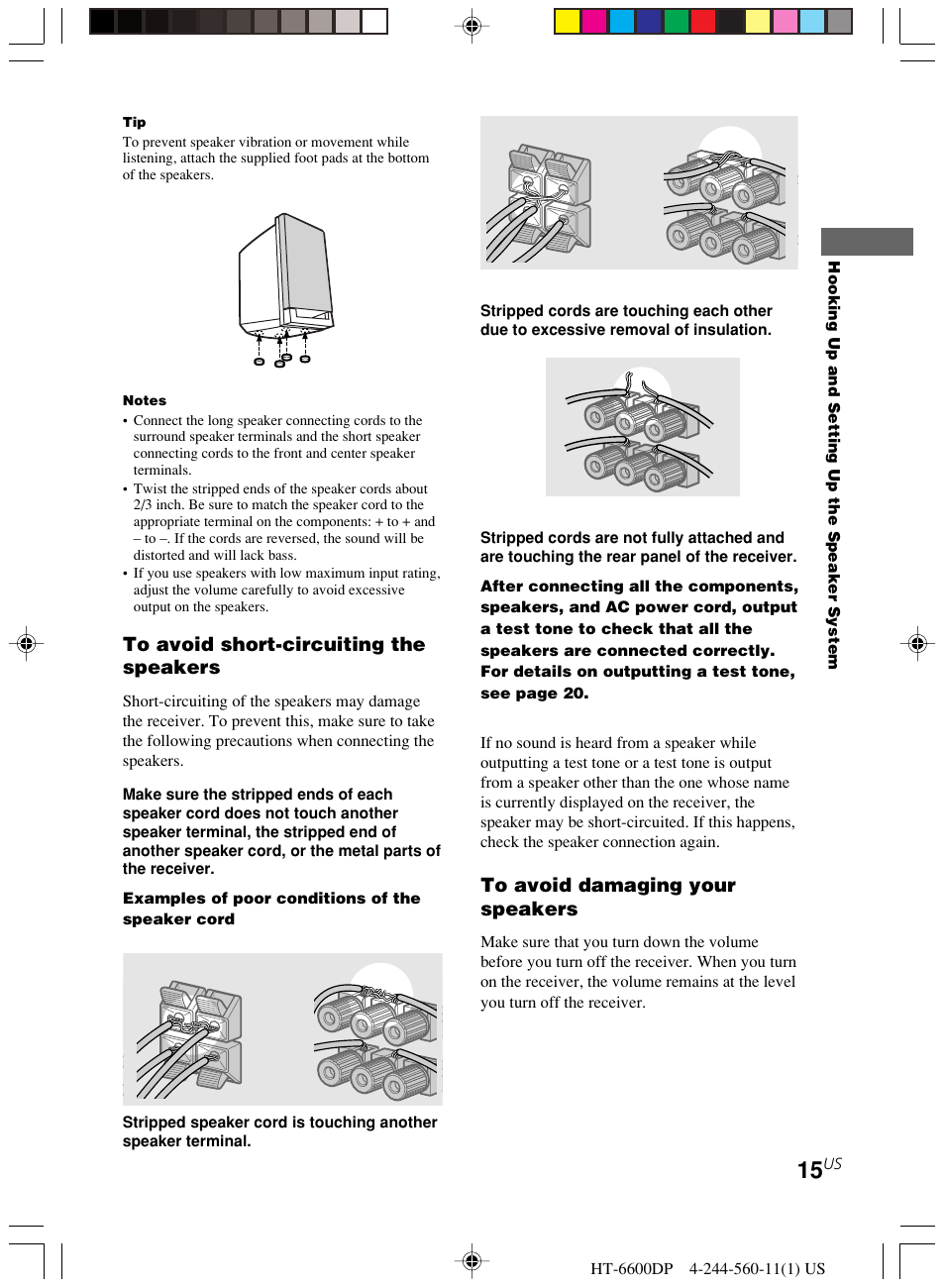 Sony HT-6600DP User Manual | Page 15 / 52