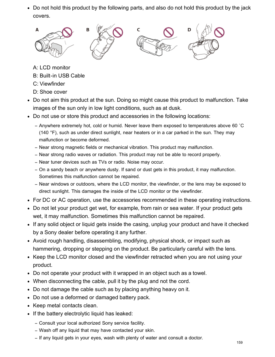 Sony FDR-AX100 User Manual | Page 171 / 204