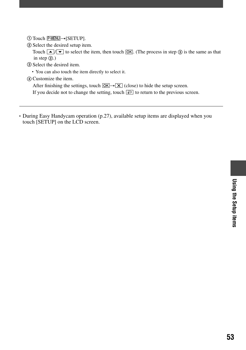 Sony DCR-DVD92 User Manual | Page 53 / 120