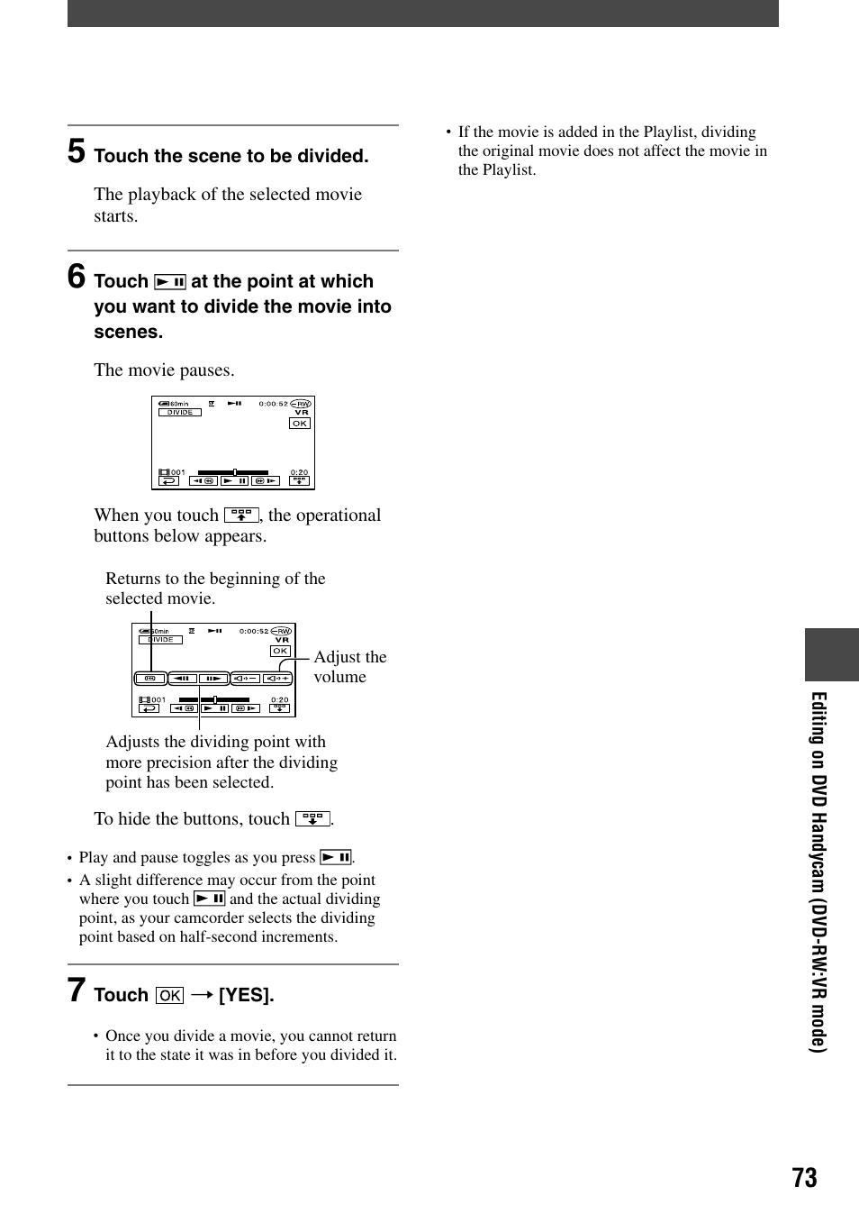 Sony DCR-DVD92 User Manual | Page 73 / 120