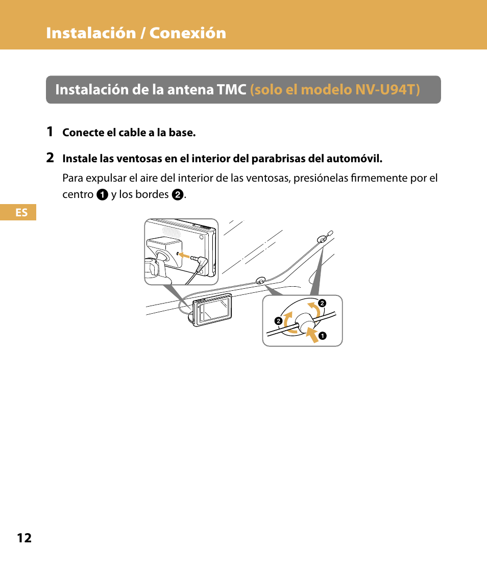 Instalación / conexión | Sony NV-U84 User Manual | Page 80 / 104