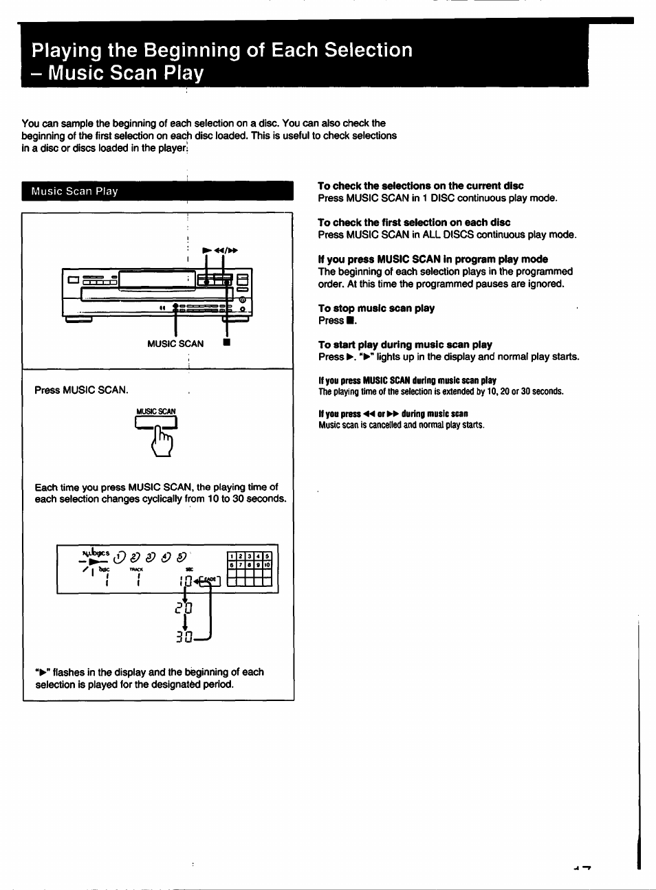 Sony CDP-C445 User Manual | Page 17 / 26