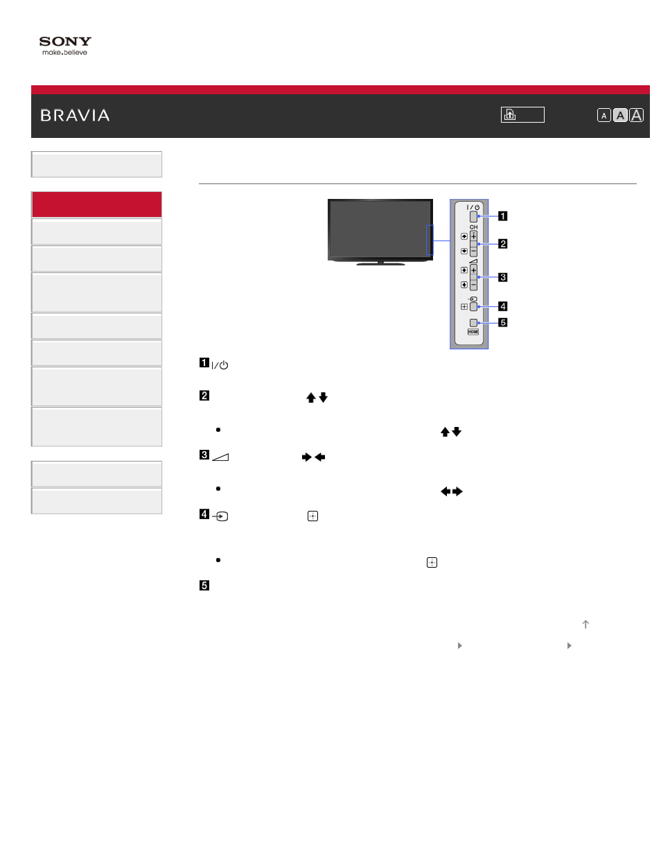 Right | Sony KDL-55HX850 User Manual | Page 38 / 193