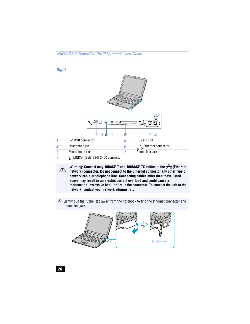 Sony PCG-R505TL User Manual | Page 26 / 146