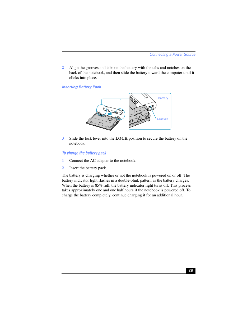 Sony PCG-R505TL User Manual | Page 29 / 146