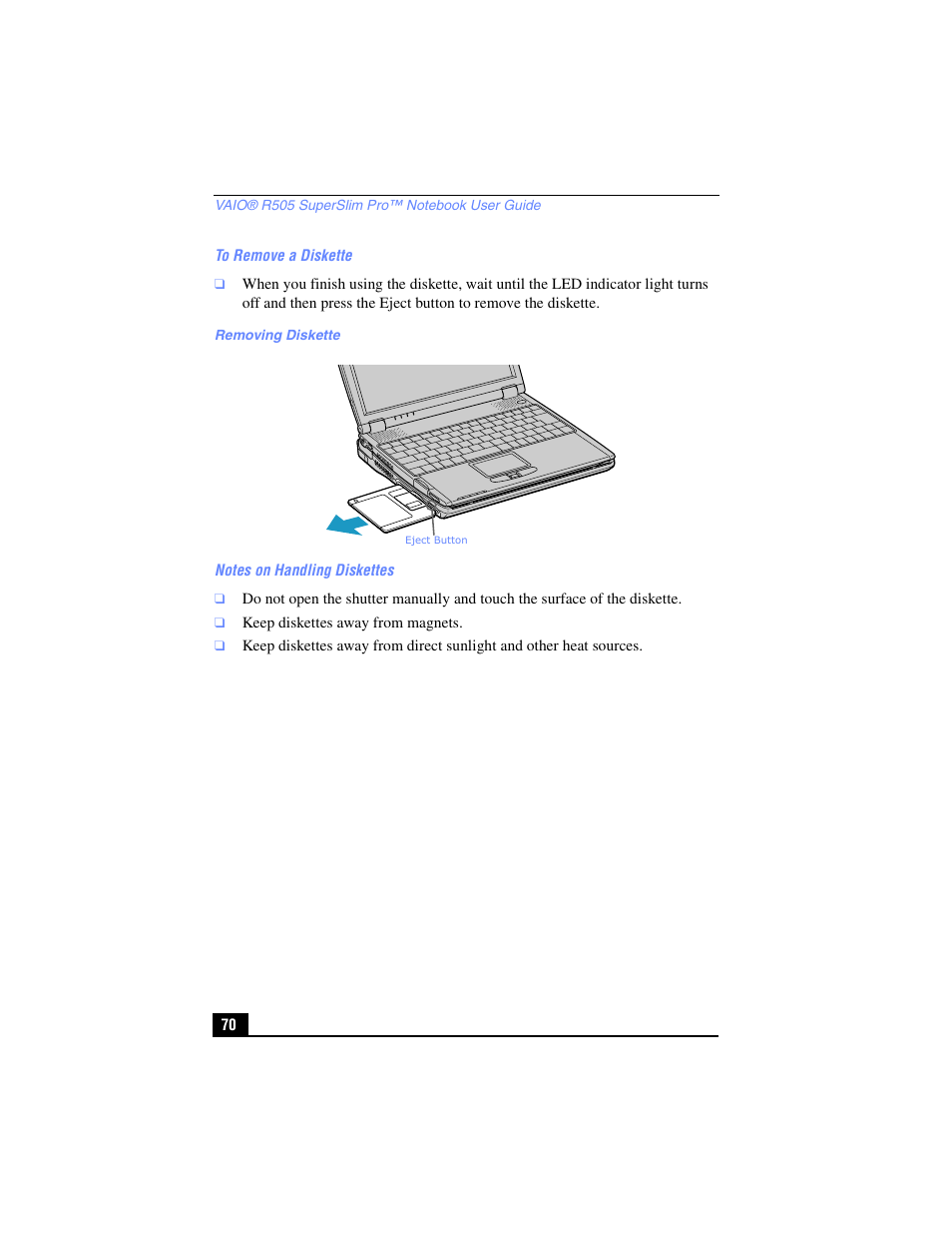 Sony PCG-R505TL User Manual | Page 70 / 146