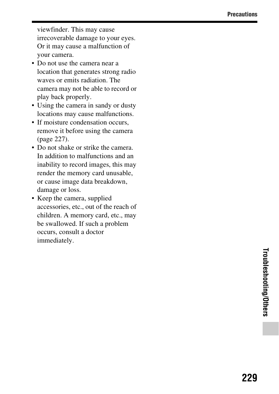 Sony SLT-A99V User Manual | Page 229 / 245