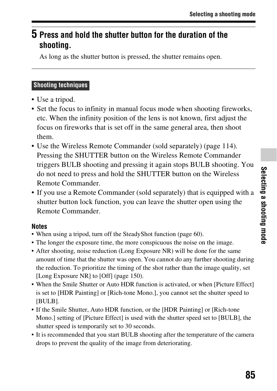 Sony SLT-A99V User Manual | Page 85 / 245