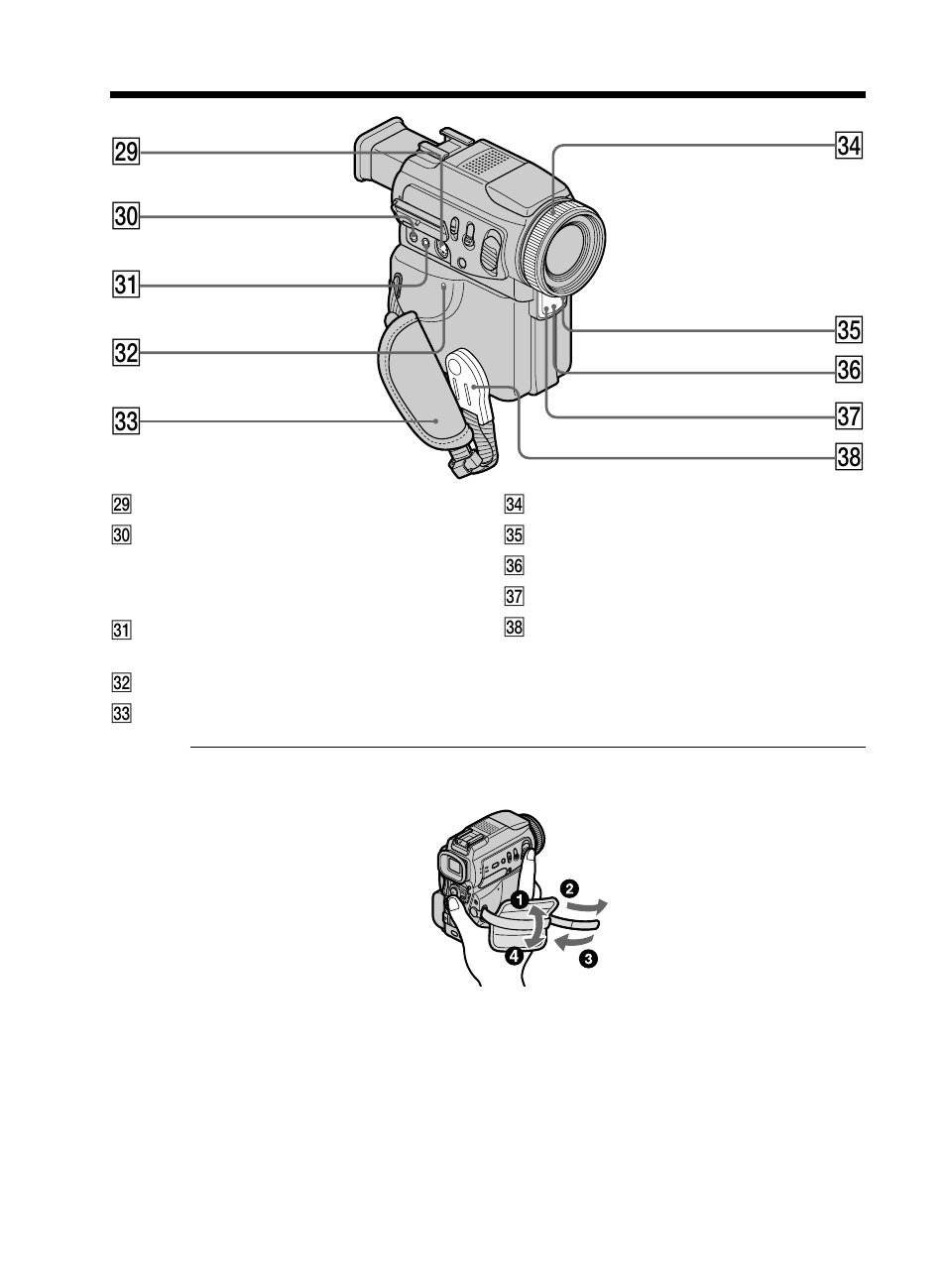 Eh eg ef e; ea es ed wl ek ej | Sony DCR-PC115 User Manual | Page 182 / 188