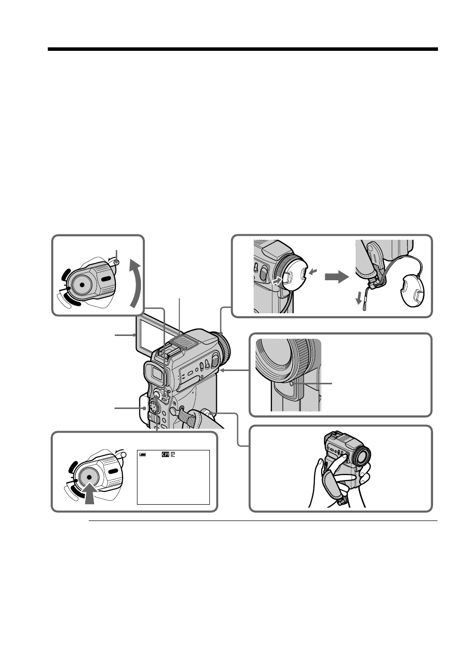 Recording a picture | Sony DCR-PC115 User Manual | Page 20 / 188