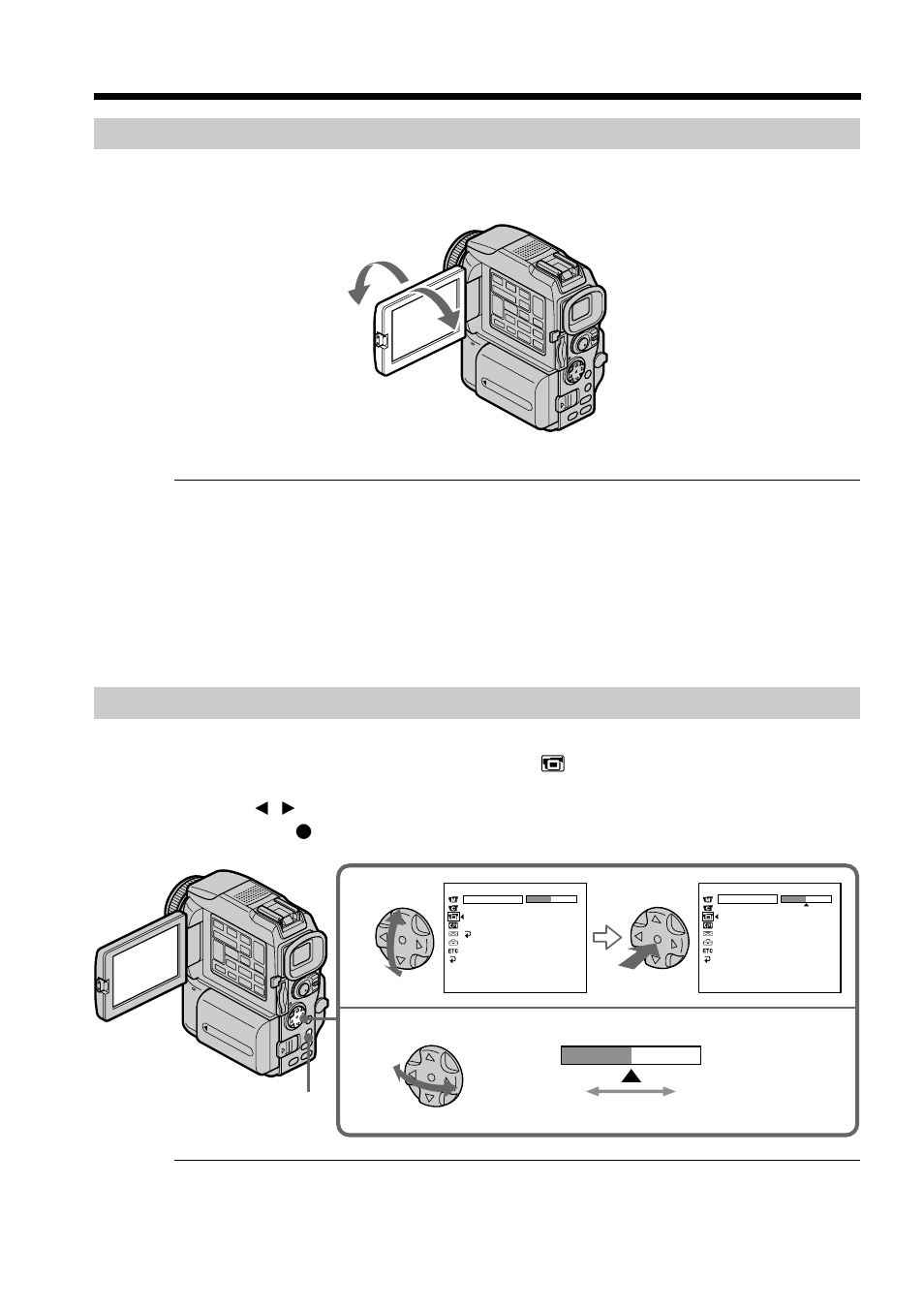 Adjusting the lcd screen, Adjusting the brightness of the lcd screen, Recording a picture | Sony DCR-PC115 User Manual | Page 22 / 188