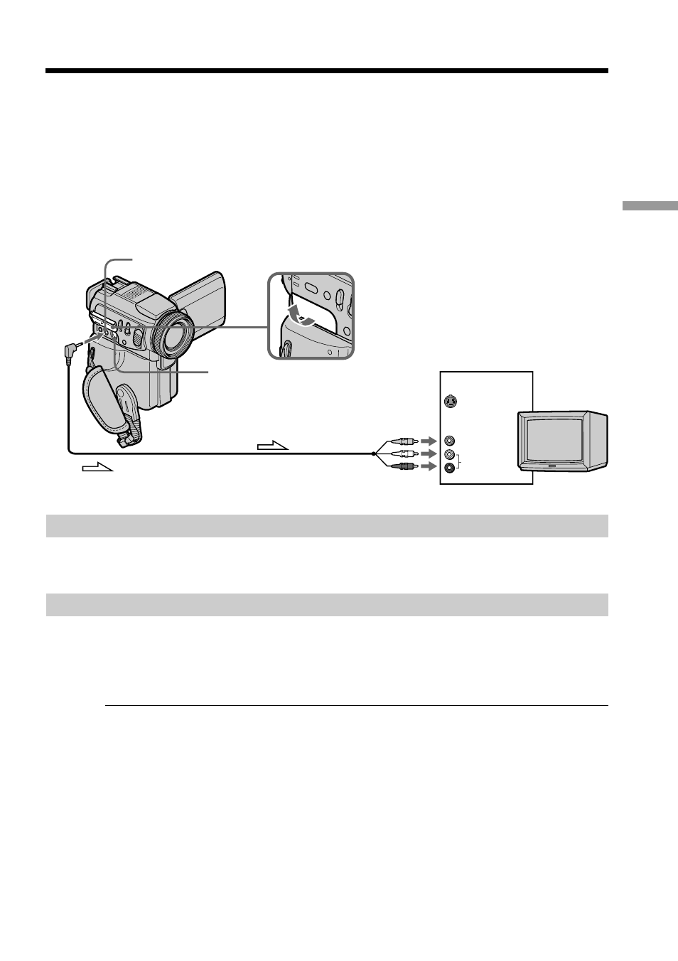 Viewing the recording on tv | Sony DCR-PC115 User Manual | Page 35 / 188