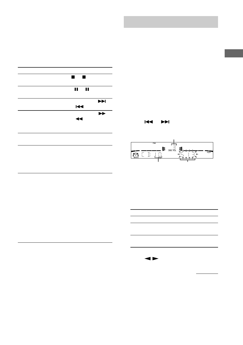 Programing cd tracks, Program play, Other operations | Sony MHC-GS200 User Manual | Page 15 / 44