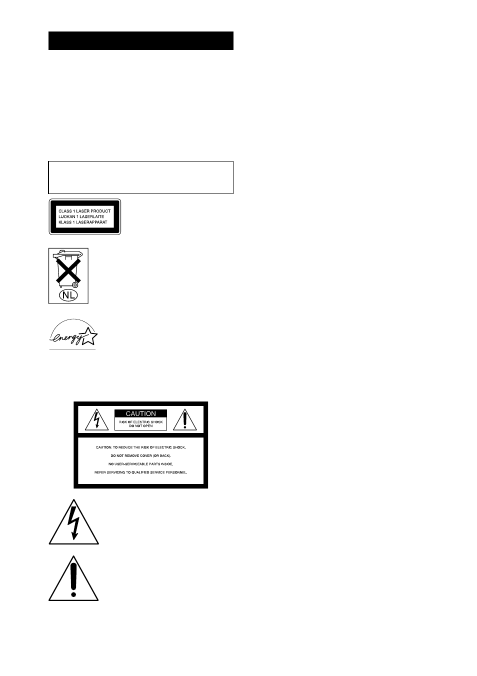 Warning | Sony MHC-GS200 User Manual | Page 2 / 44