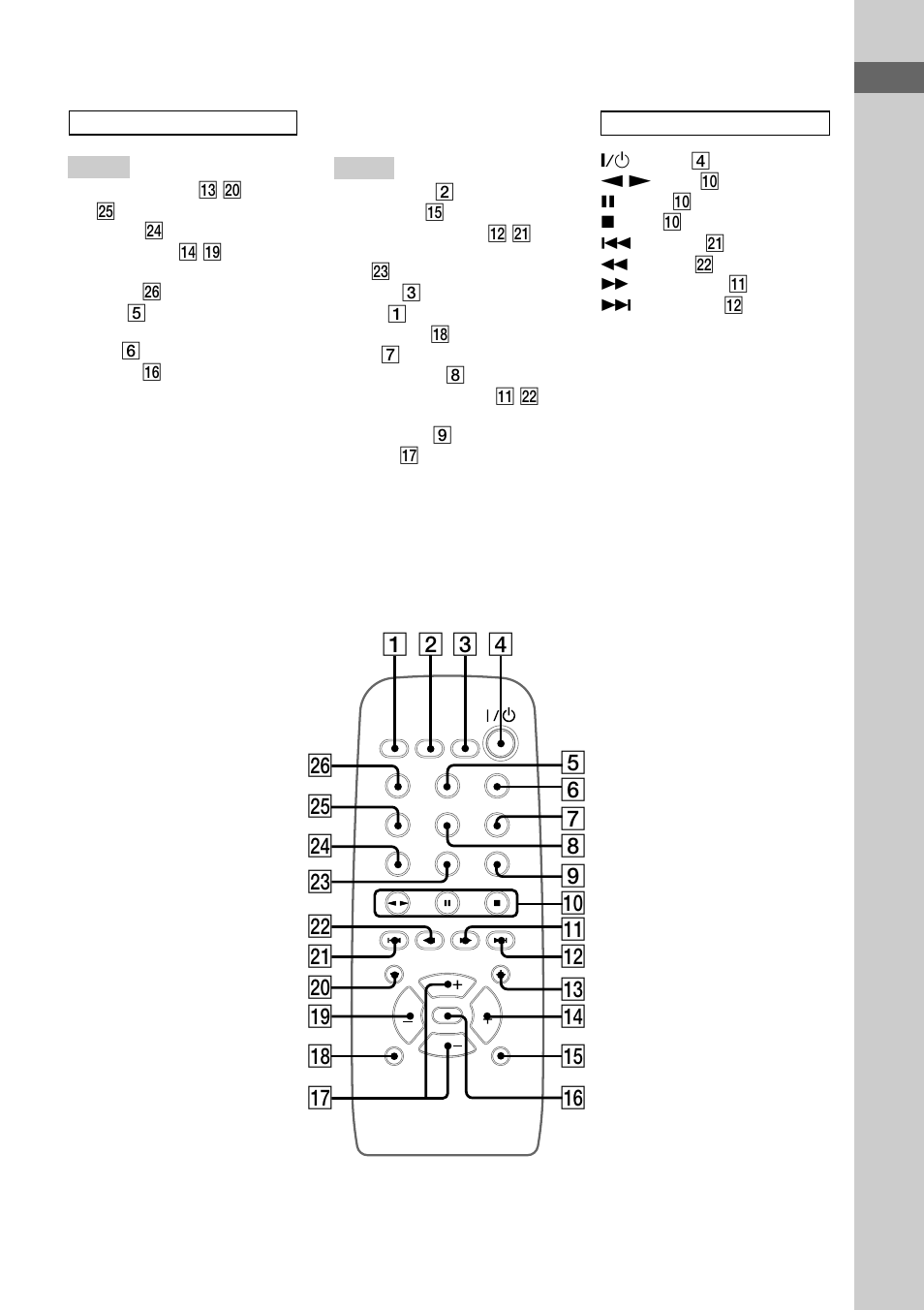 Sony MHC-GS200 User Manual | Page 7 / 44