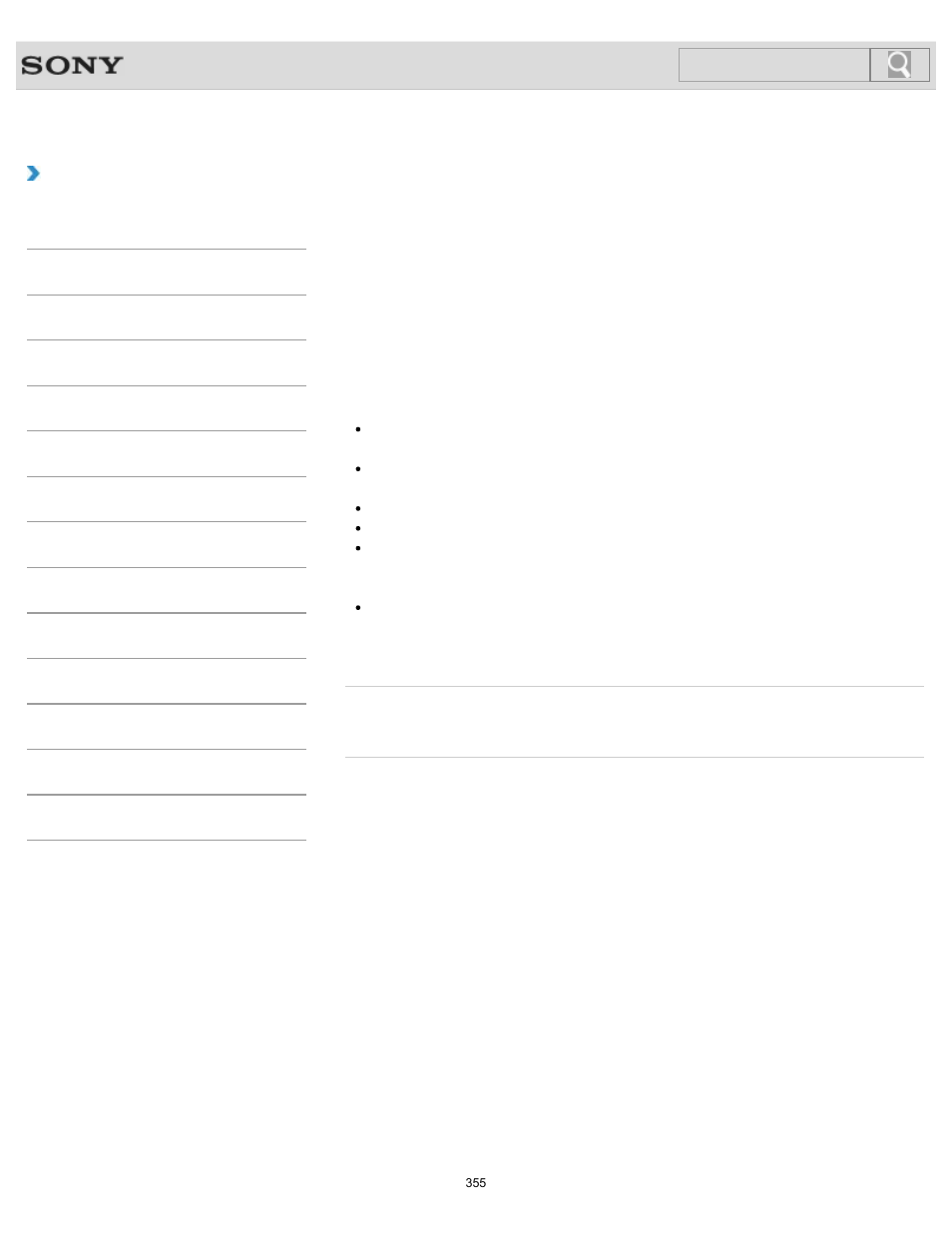 About i.link, How to use, Search | Sony SVL241290X User Manual | Page 355 / 535