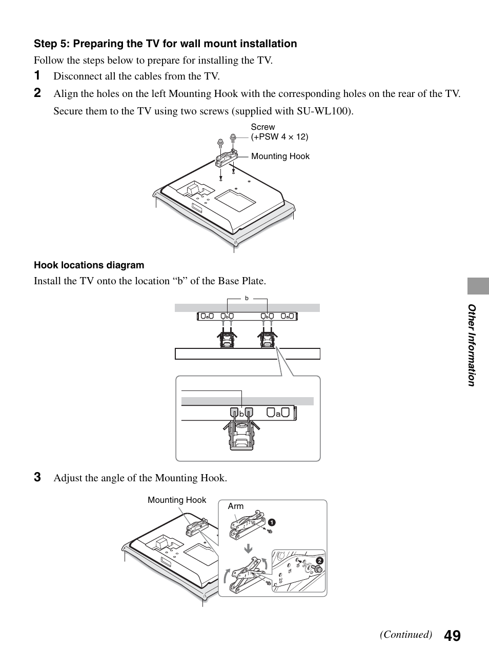 Sony KDL-32BX300 User Manual | Page 49 / 63